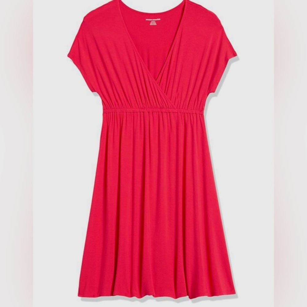 Amazon essentials womens surplice dress